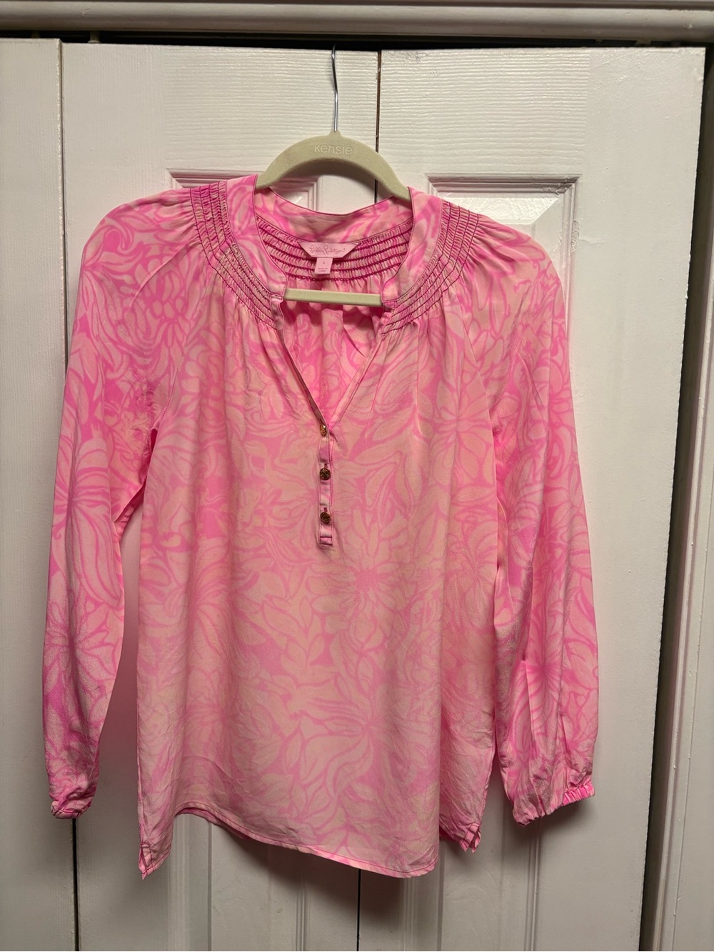Lilly Pulitzer Elsa Long-Sleeve Blouse